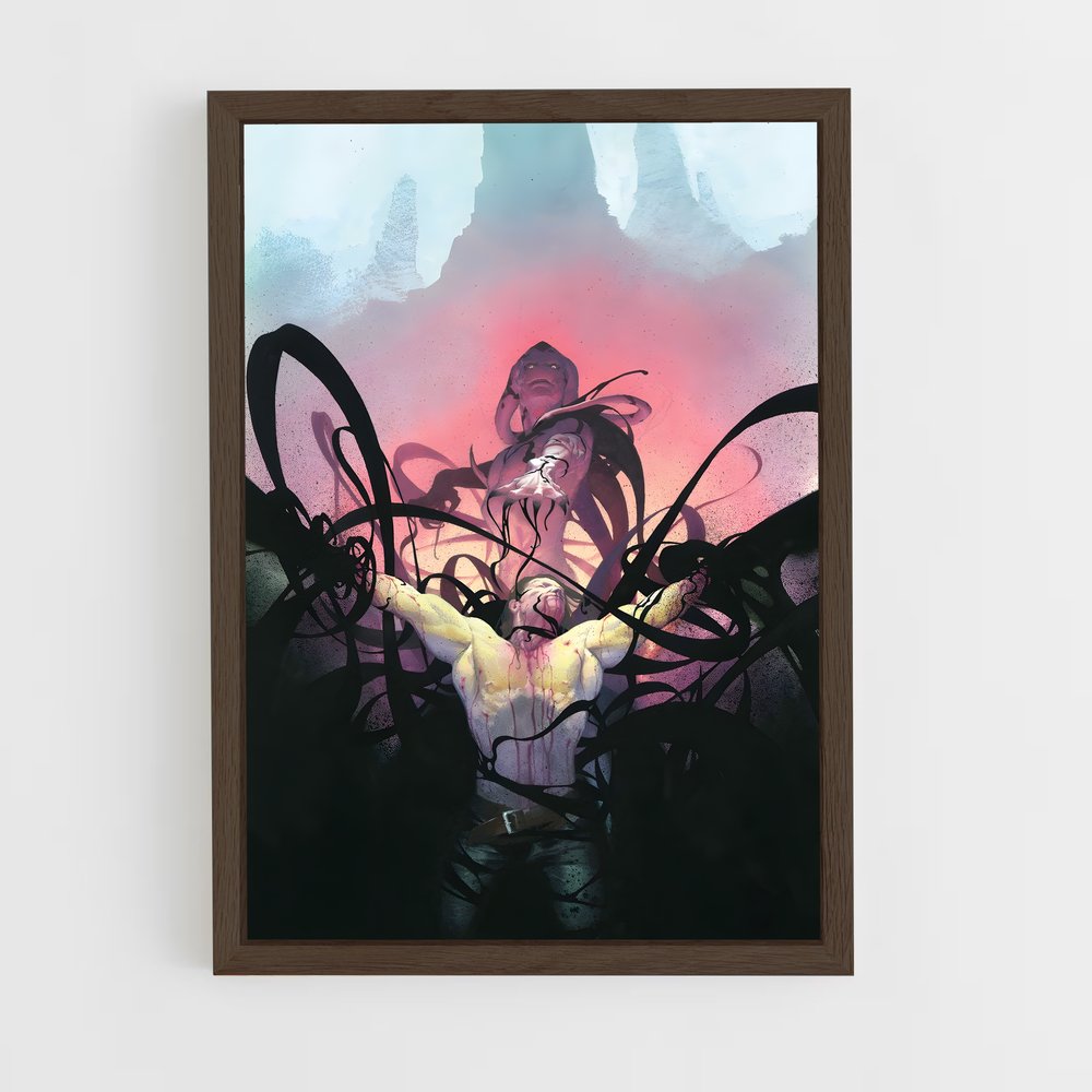 ap-gorr the god butcher-5 cadre Bois foncé
