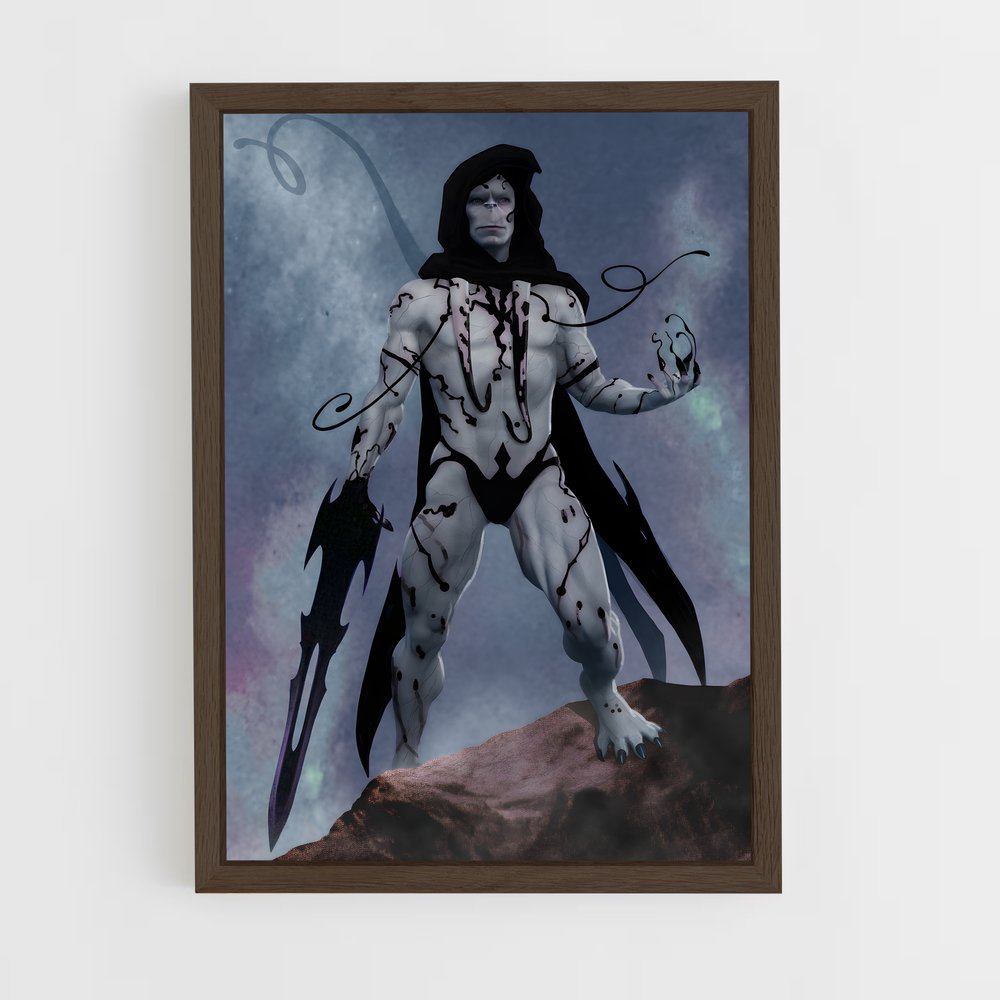 ap-gorr the god butcher-6 cadre Bois foncé