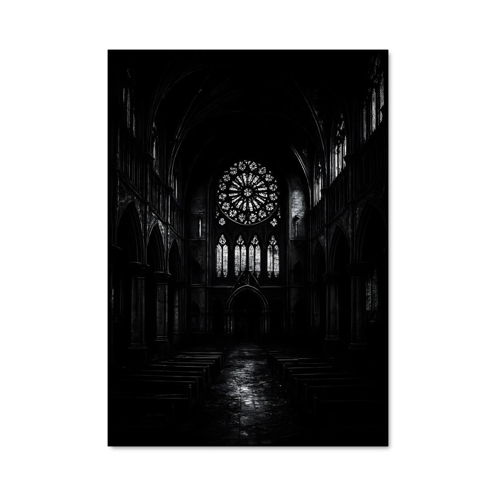 Poster Cathédrale Sombre