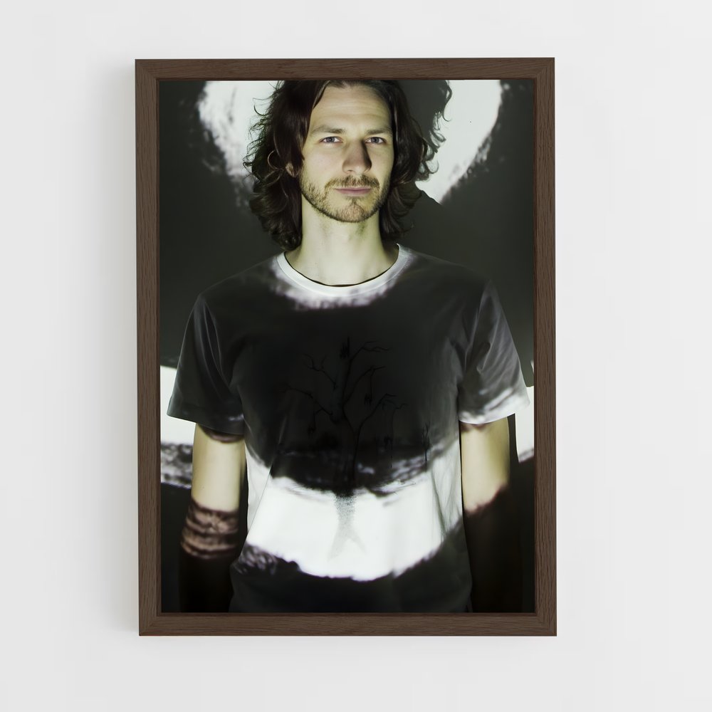 ap-gotye-5 cadre Bois foncé