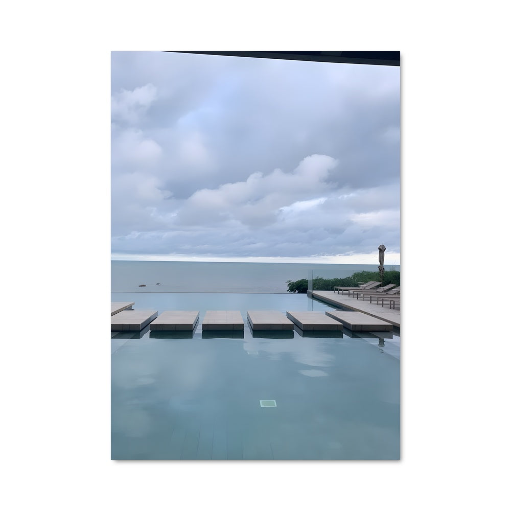 Poster Oasis Céleste