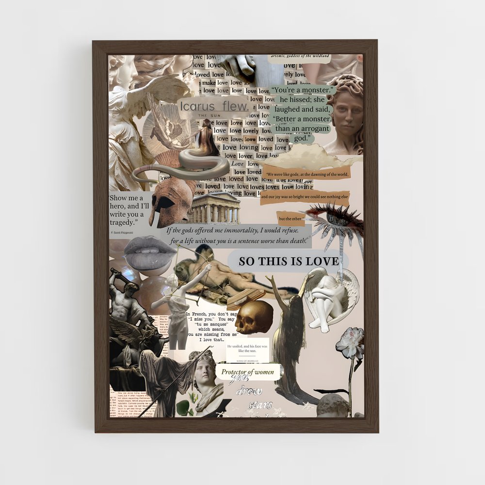 ap-greek mythology-1 cadre Bois foncé