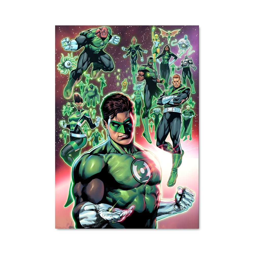 Poster Corps des Green Lanterns