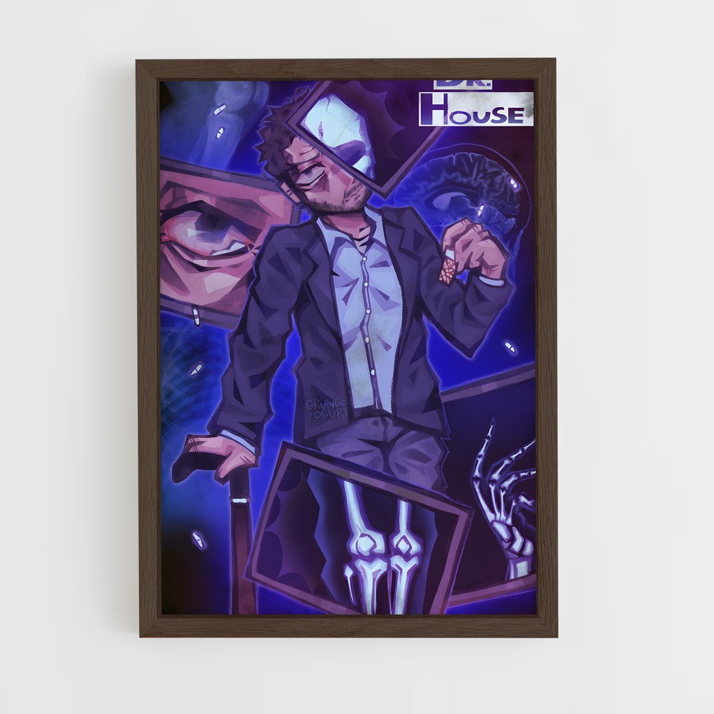 ap-gregory house-3 cadre Bois foncé
