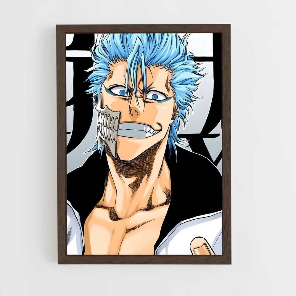 ap-grimmjow jaegerjaquez-9 cadre Bois foncé