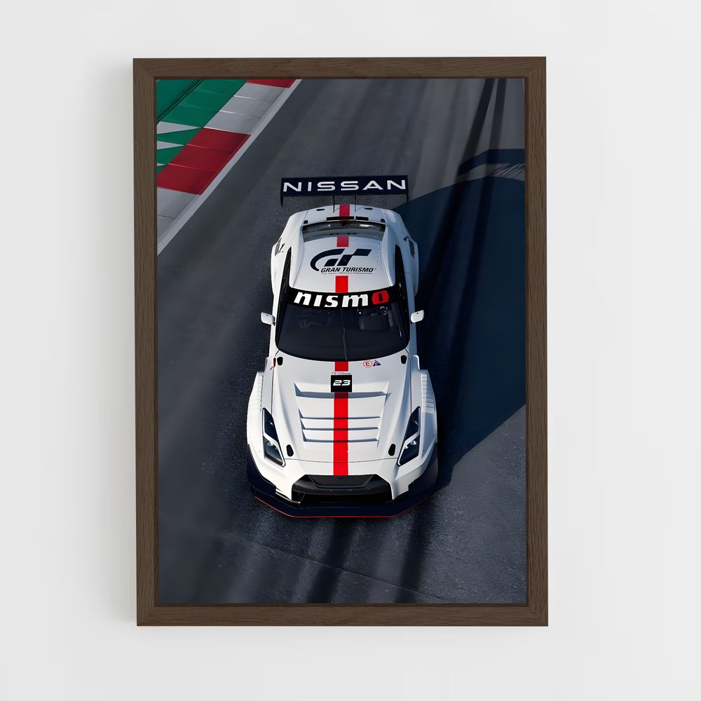 ap-gt-r nismo-1 cadre Bois foncé