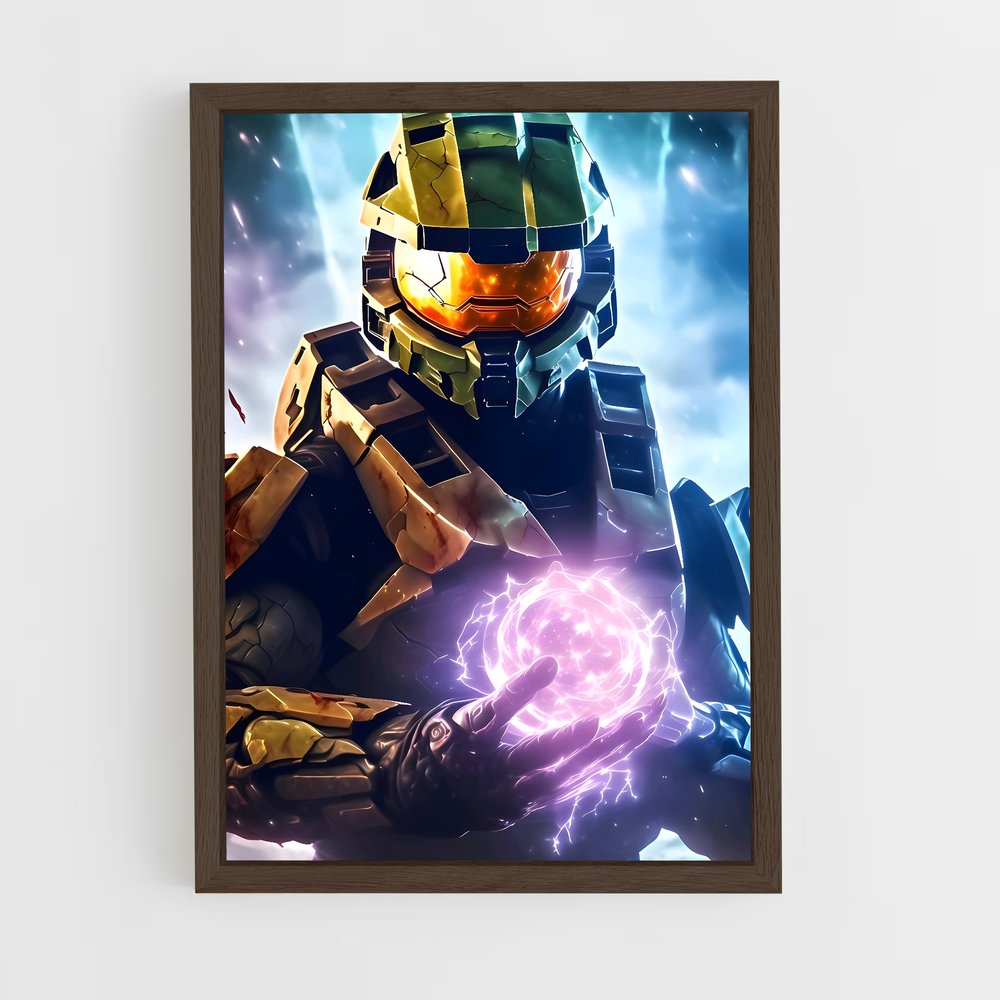 ap-halo-6 cadre Bois foncé