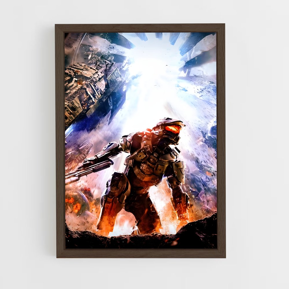 ap-halo-7 cadre Bois foncé