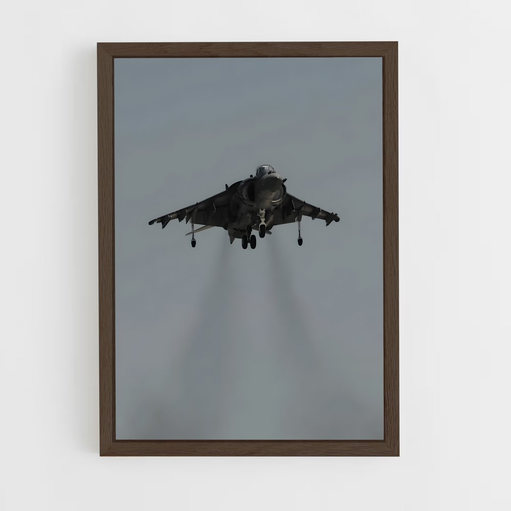 ap-harrier jump jet-4 cadre Bois foncé