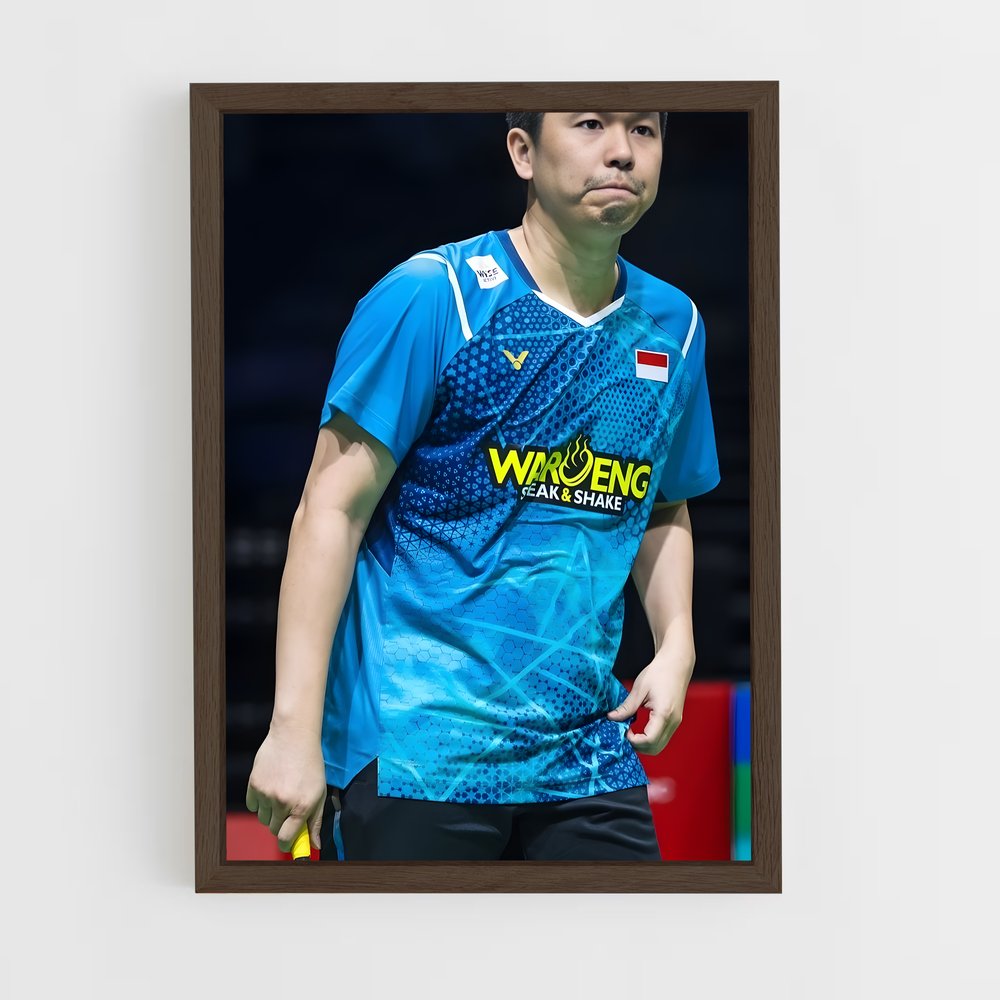 ap-hendra setiawan-1 cadre Bois foncé