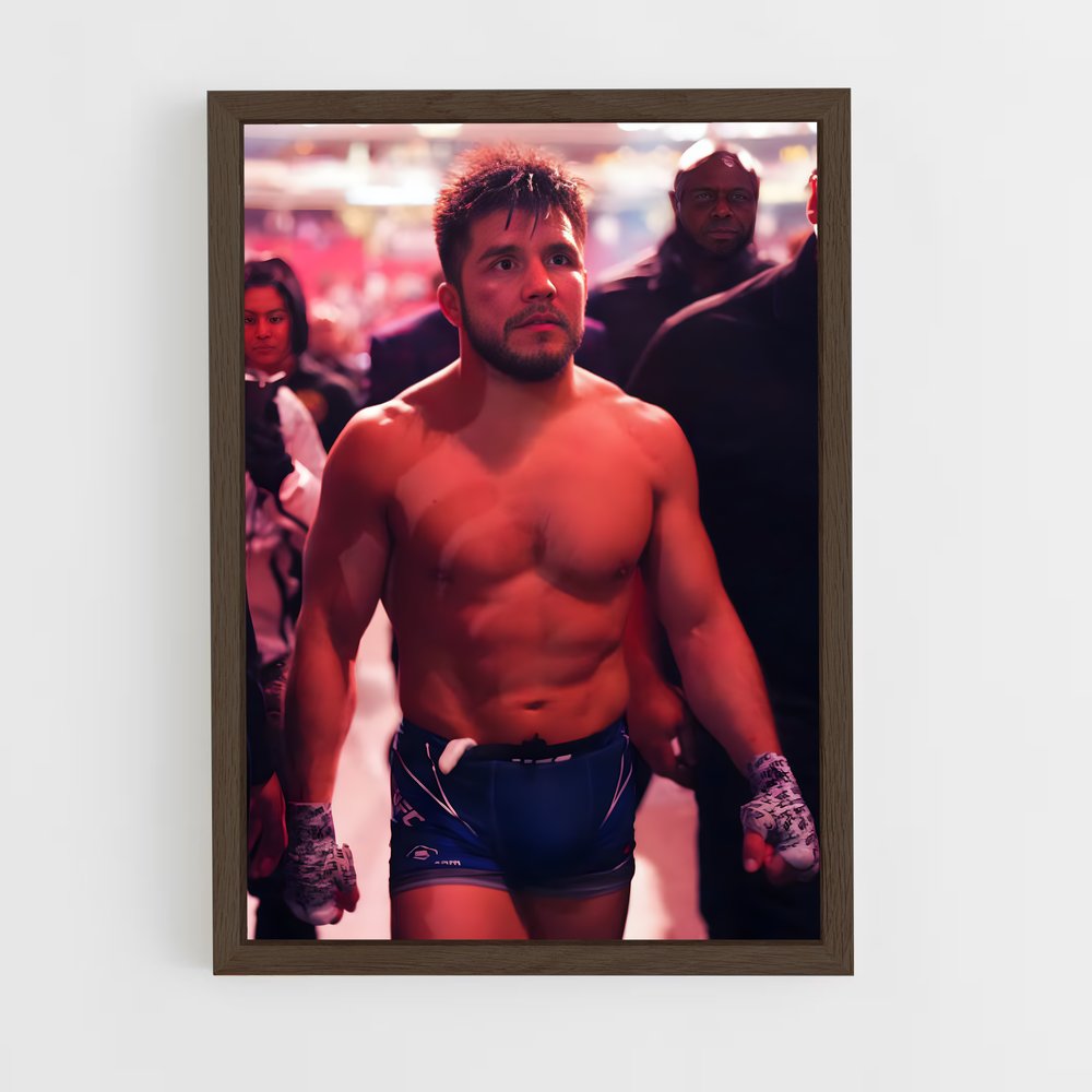 ap-henry cejudo-15 cadre Bois foncé