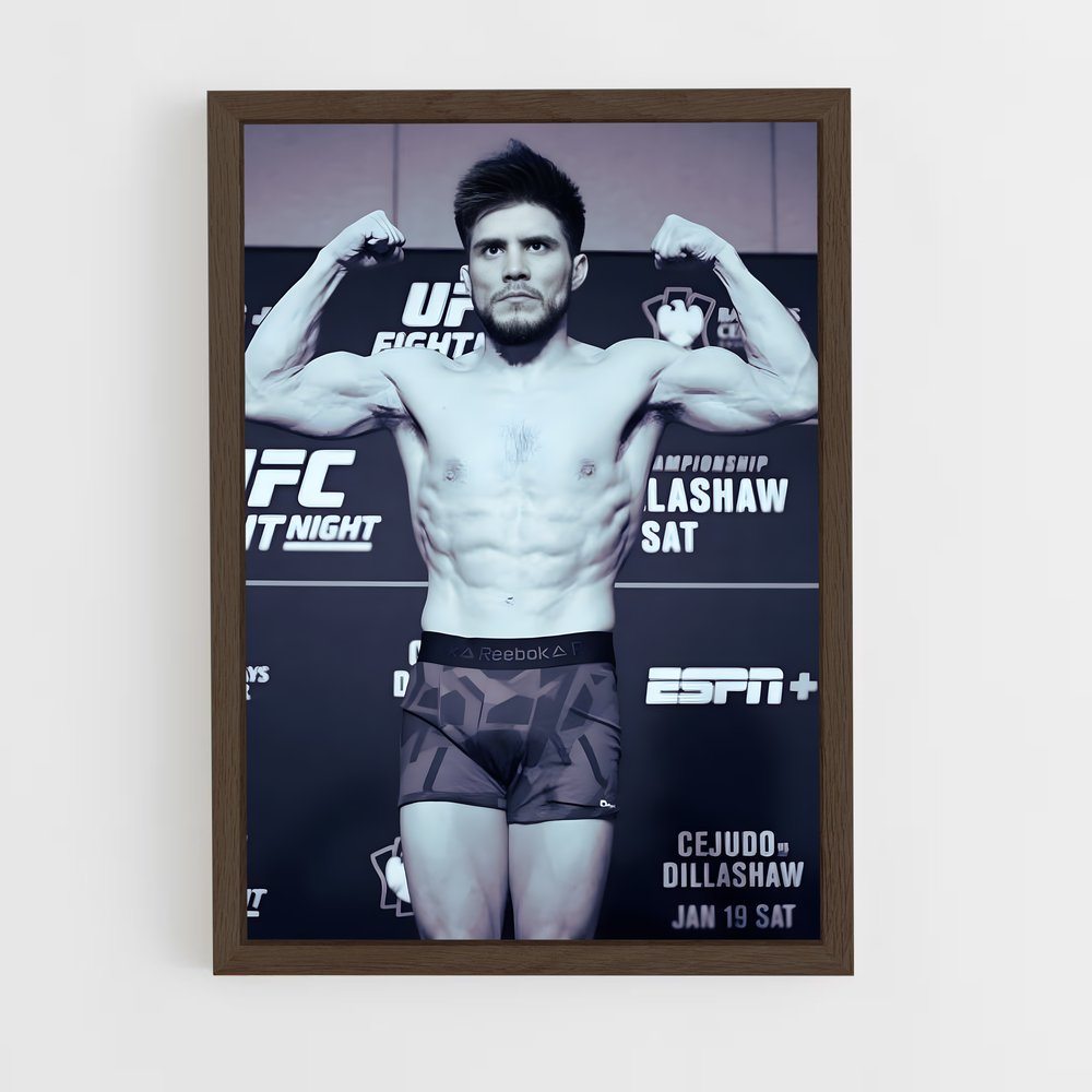 ap-henry cejudo-17 cadre Bois foncé