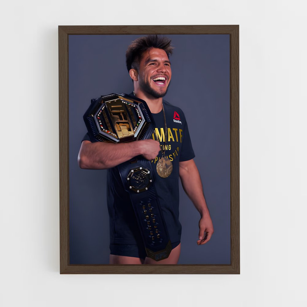 ap-henry cejudo-8 cadre Bois foncé