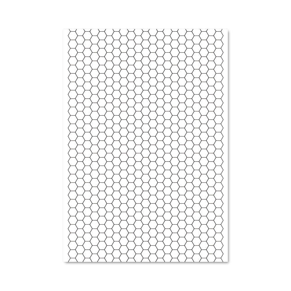 Poster Hexagone Harmonique