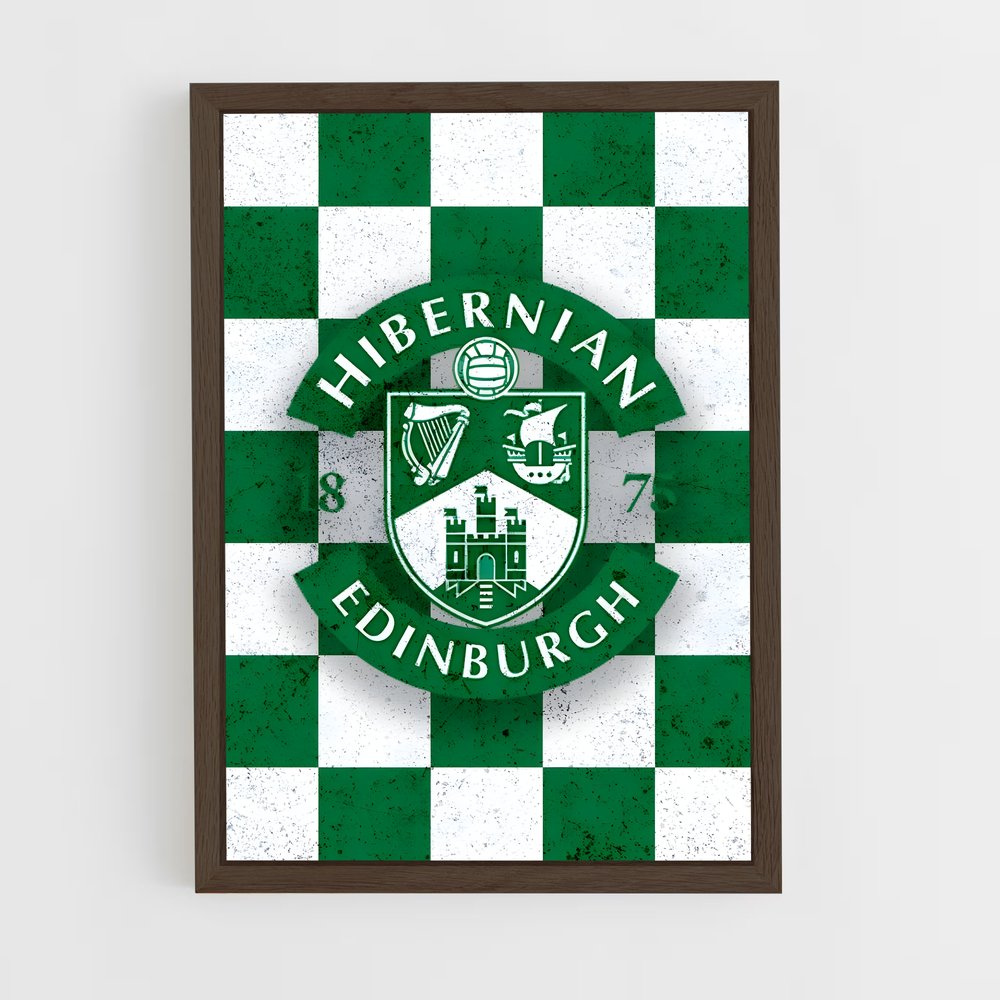 ap-hibernian fc-2 cadre Bois foncé