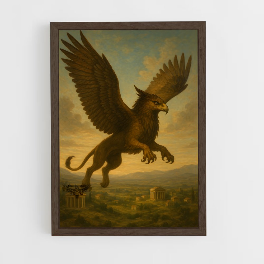 ap-hippogriff-6 cadre Bois foncé