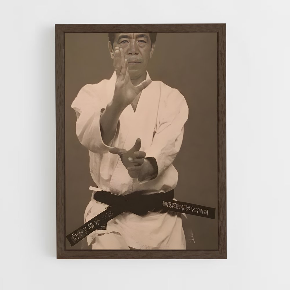 ap-hirokazu kanazawa-3 cadre Bois foncé
