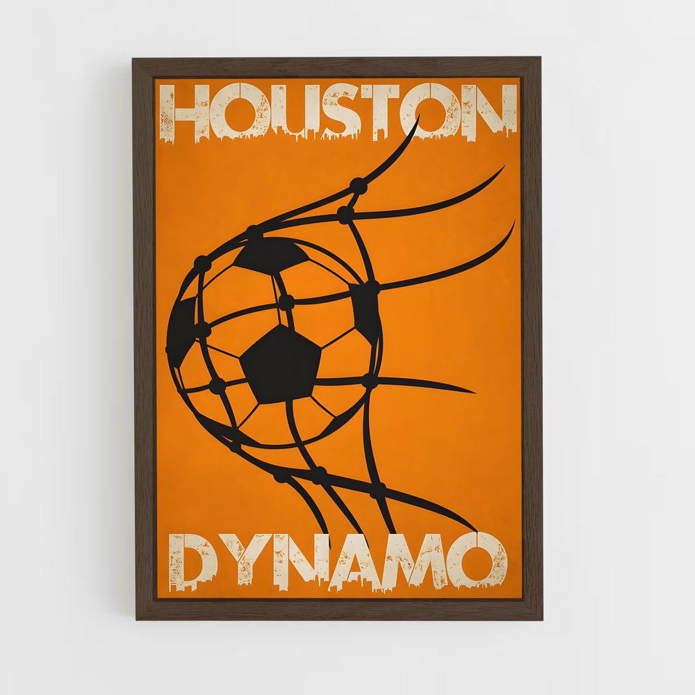 ap-houston dynamo fc-6 cadre Bois foncé