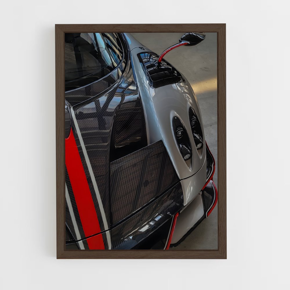ap-huayra bc roadster-4 cadre Bois foncé