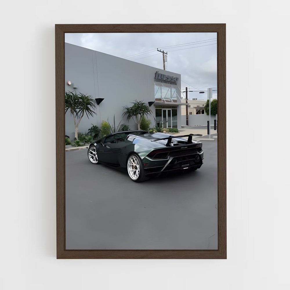 ap-huracan performante spyder-3 cadre Bois foncé