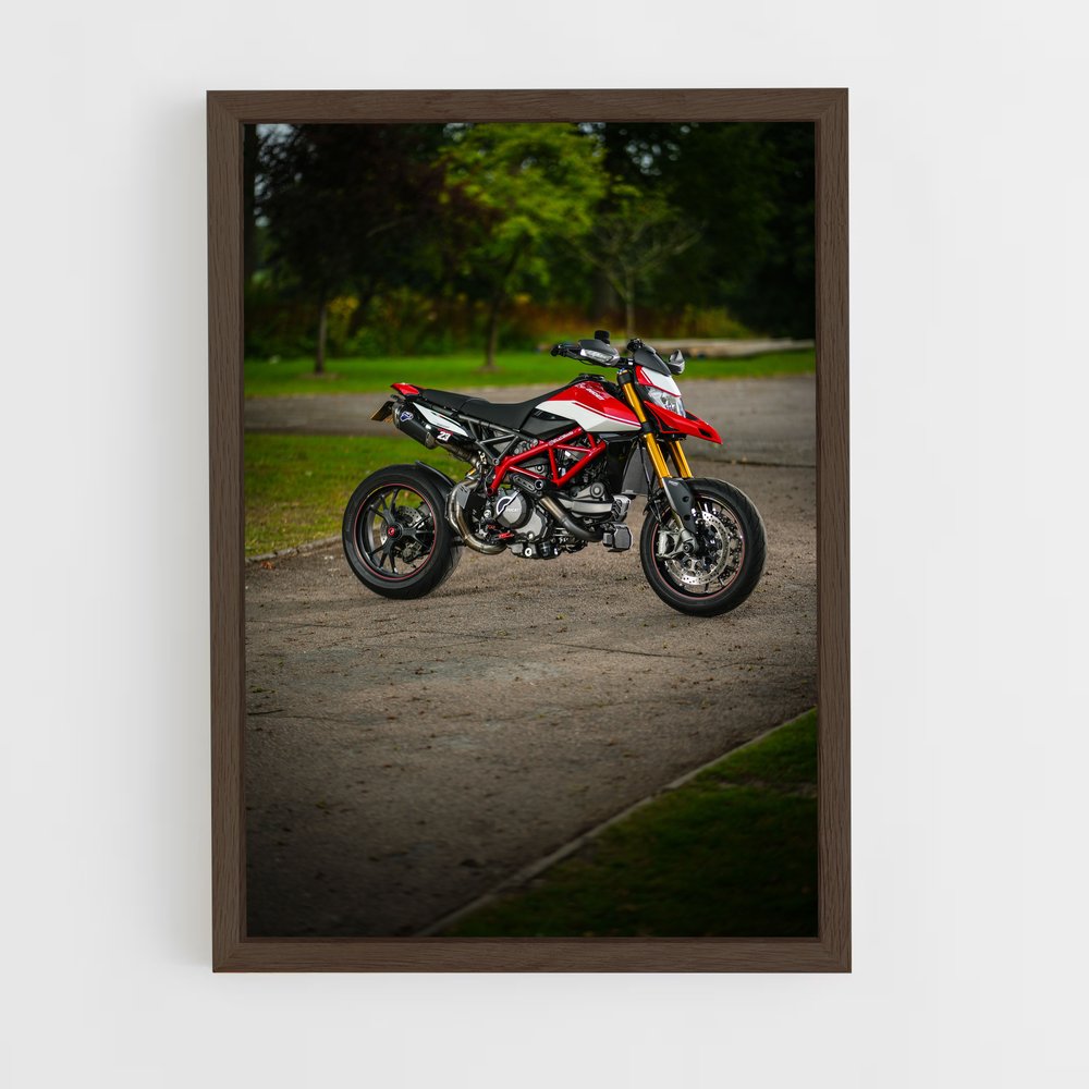 ap-hypermotard-4 cadre Bois foncé