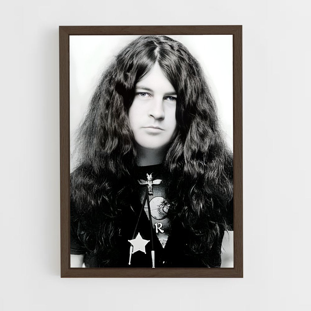 ap-ian gillan-3 cadre Bois foncé