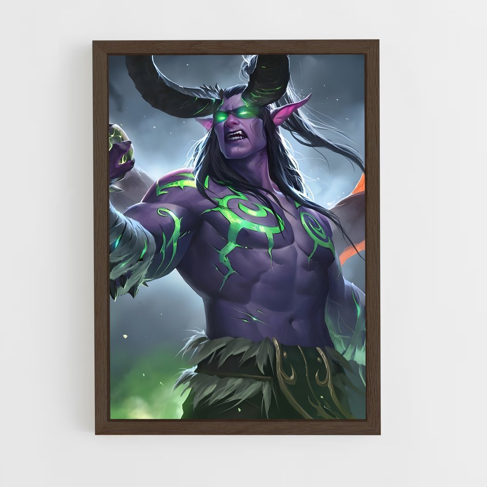 ap-illidan-3 cadre Bois foncé