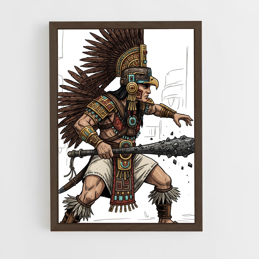 ap-inca mythology-5 cadre Bois foncé