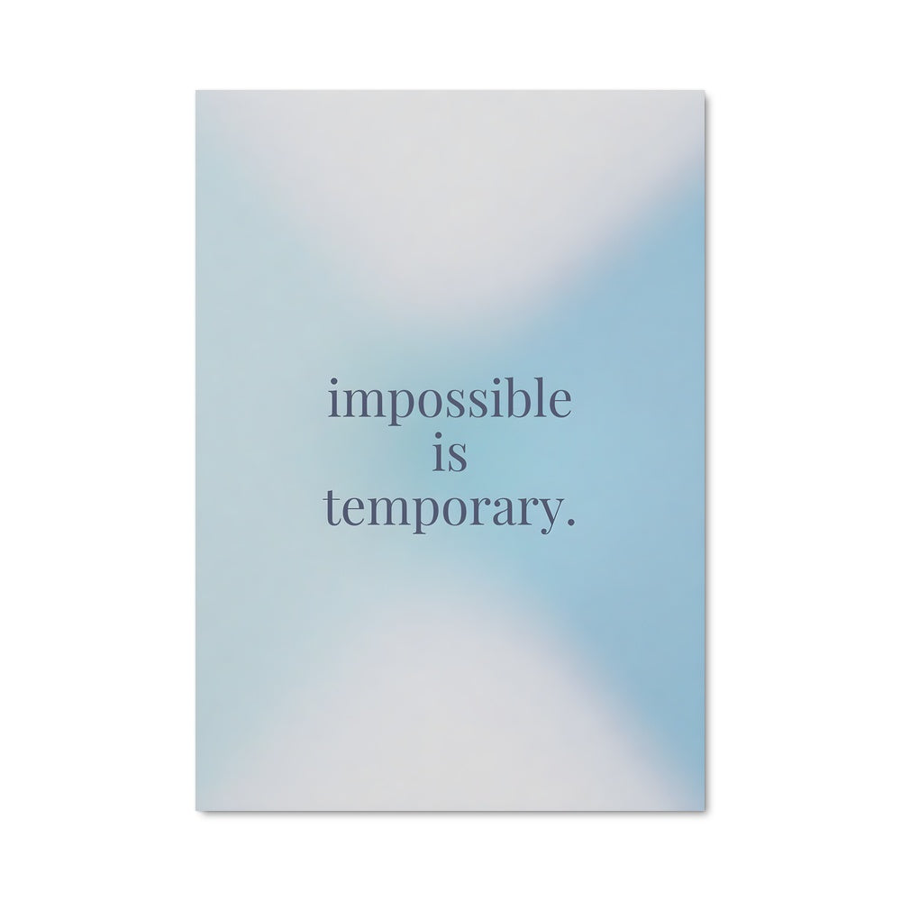 Poster L'Impossibilité