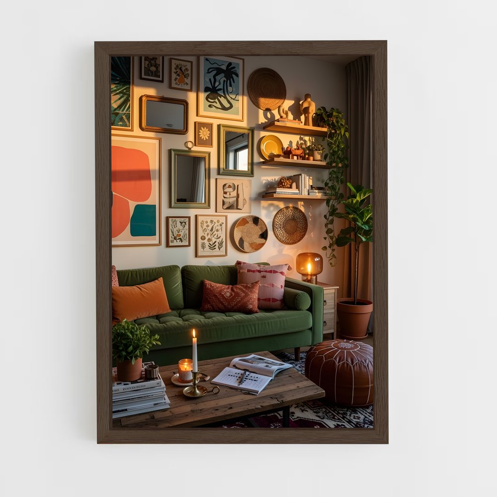 ap-interior design-4 cadre Bois foncé