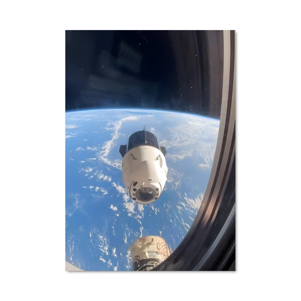 Poster SpaceX dans l'Univers