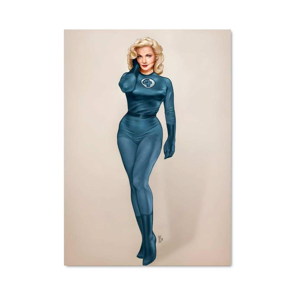 Poster Sue Storm en Action