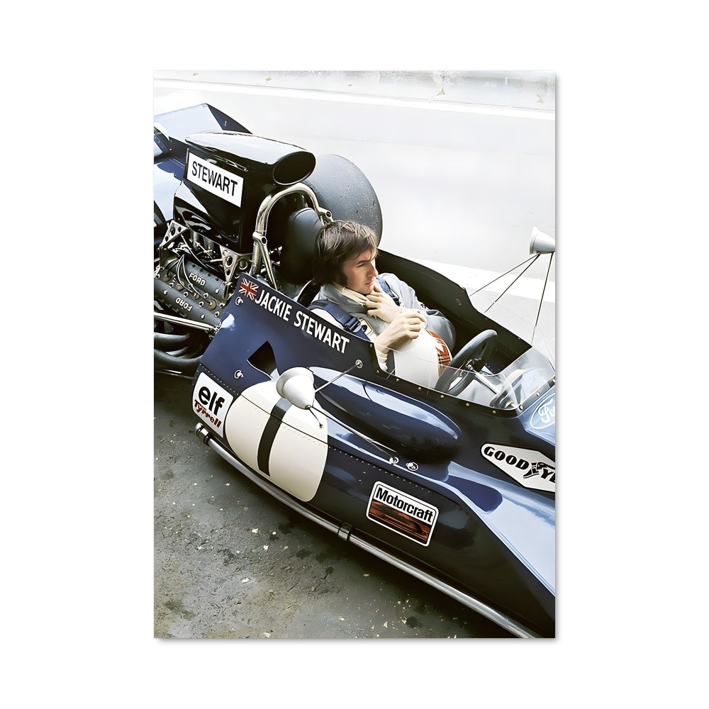 Poster Blue Racer
