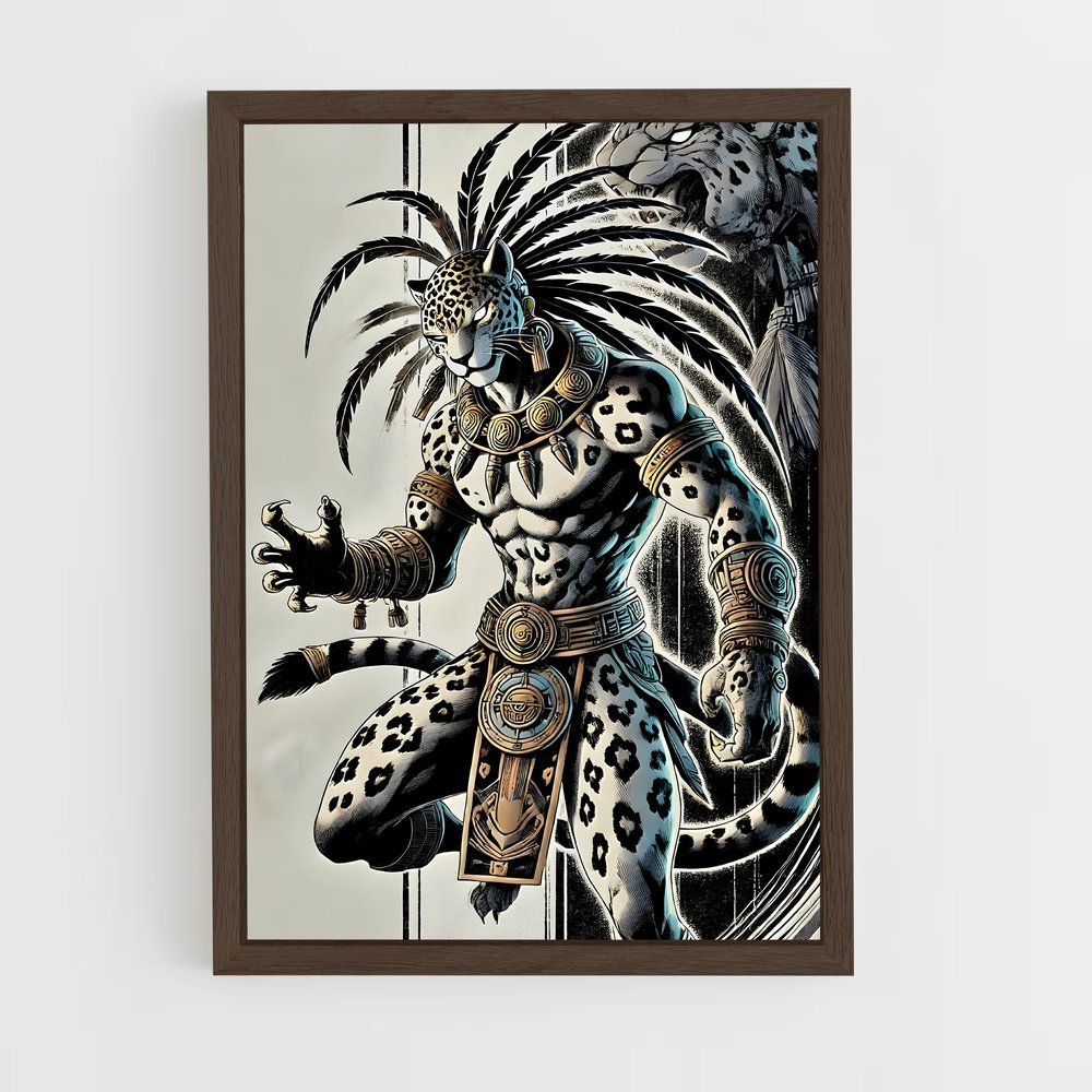 ap-jaguar warrior-2 cadre Bois foncé