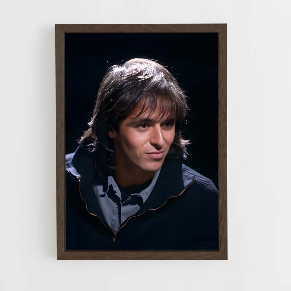 ap-jean-jacques goldman-3 cadre Bois foncé