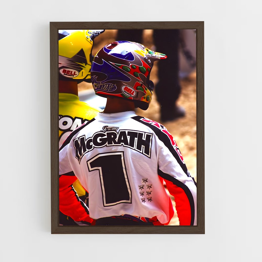 ap-jeremy mcgrath-1 cadre Bois foncé