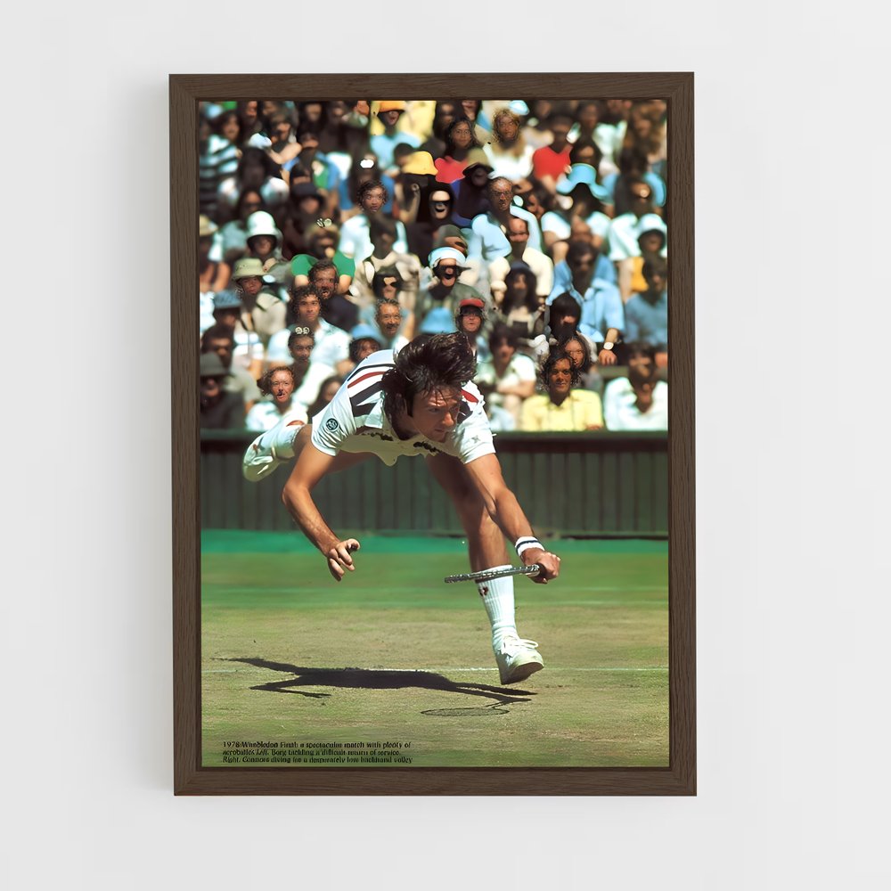 ap-jimmy connors-3 cadre Bois foncé