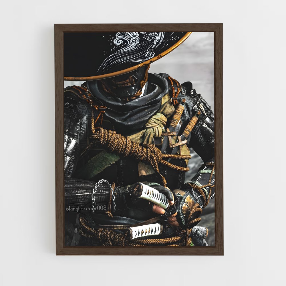 ap-jin sakai-3 cadre Bois foncé