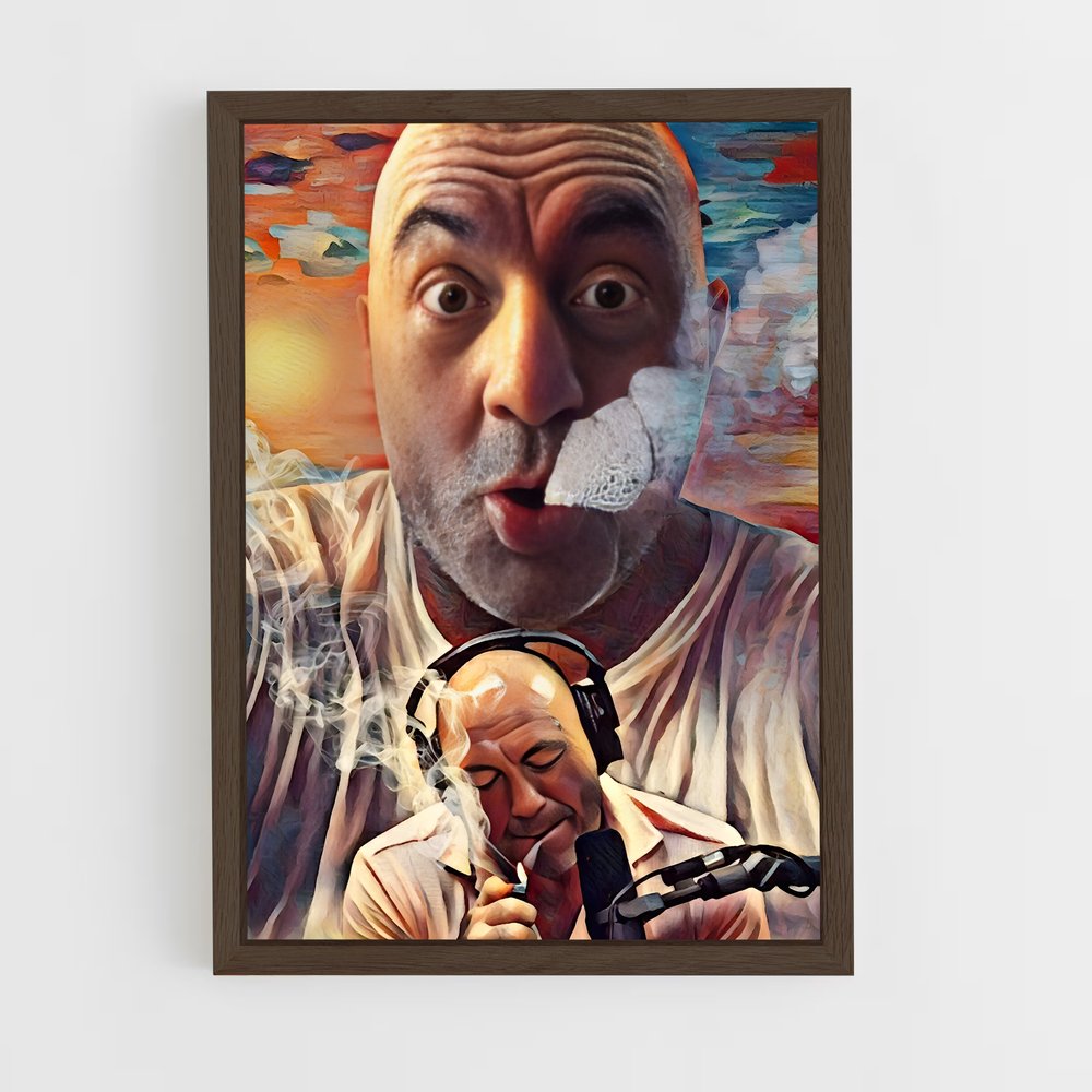 ap-joe rogan-5 cadre Bois foncé