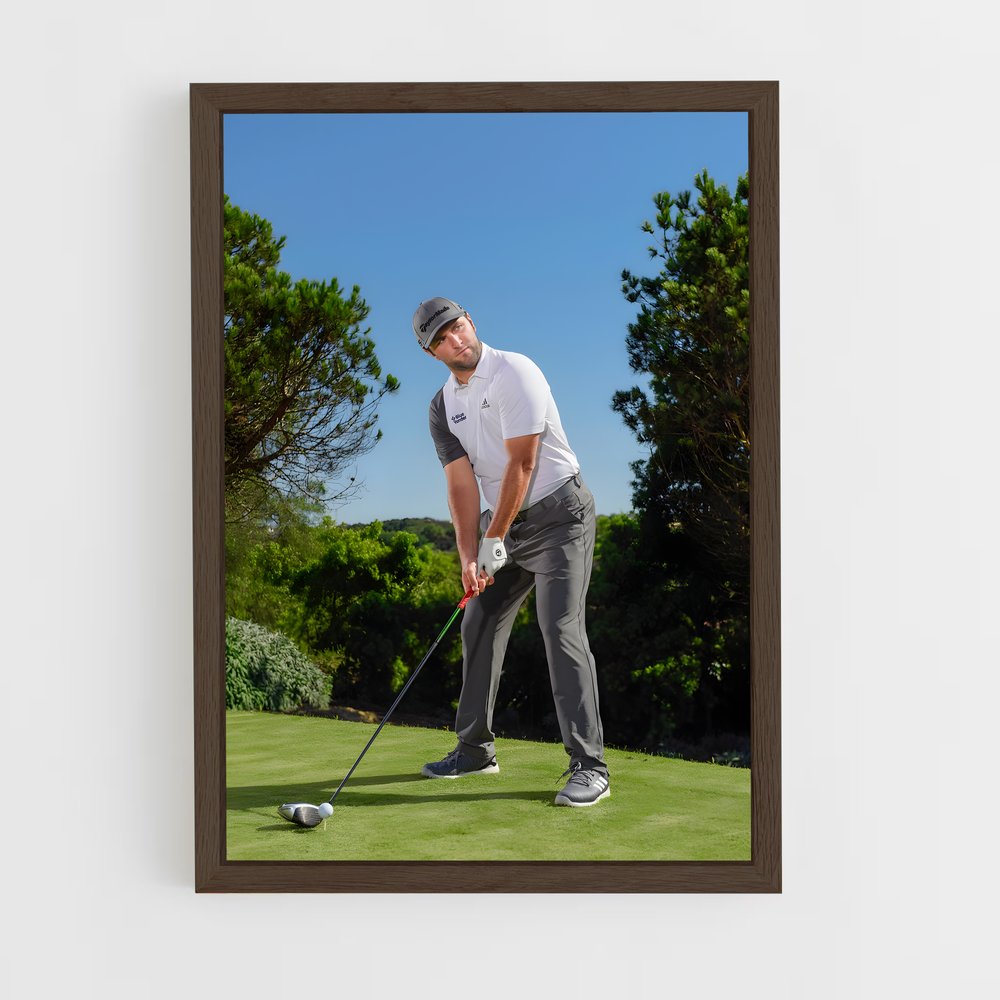 ap-jon rahm-1 cadre Bois foncé
