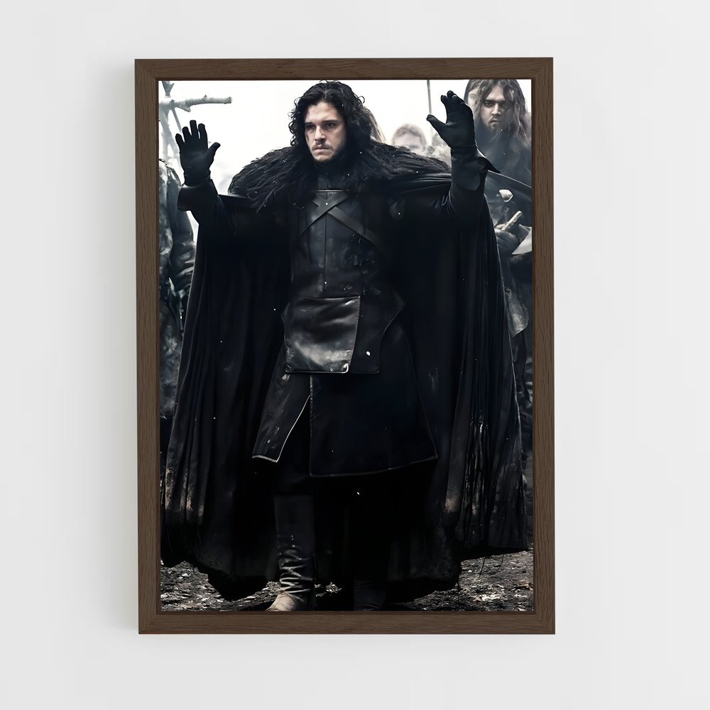 ap-jon snow-3 cadre Bois foncé