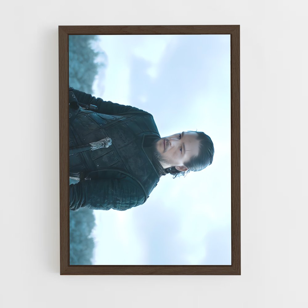 ap-jon snow-6 cadre Bois foncé