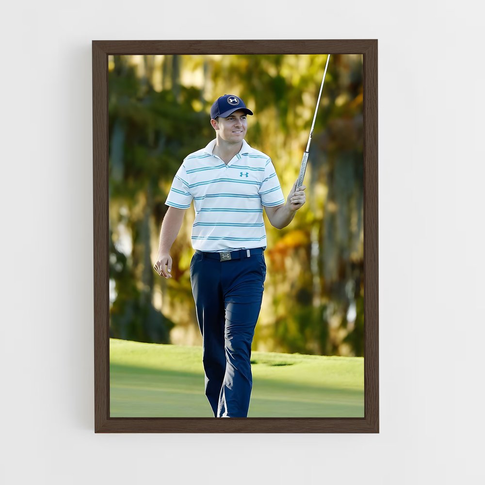 ap-jordan spieth-3 cadre Bois foncé