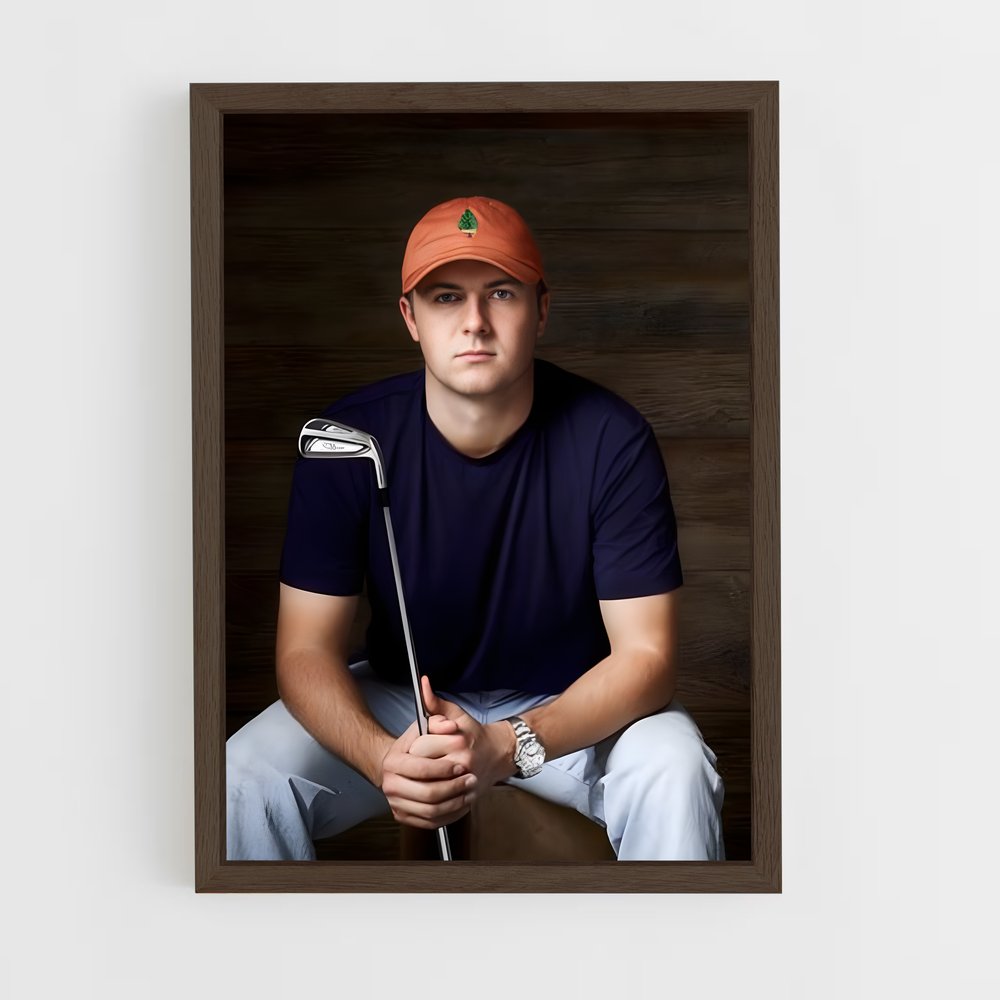 ap-jordan spieth-5 cadre Bois foncé