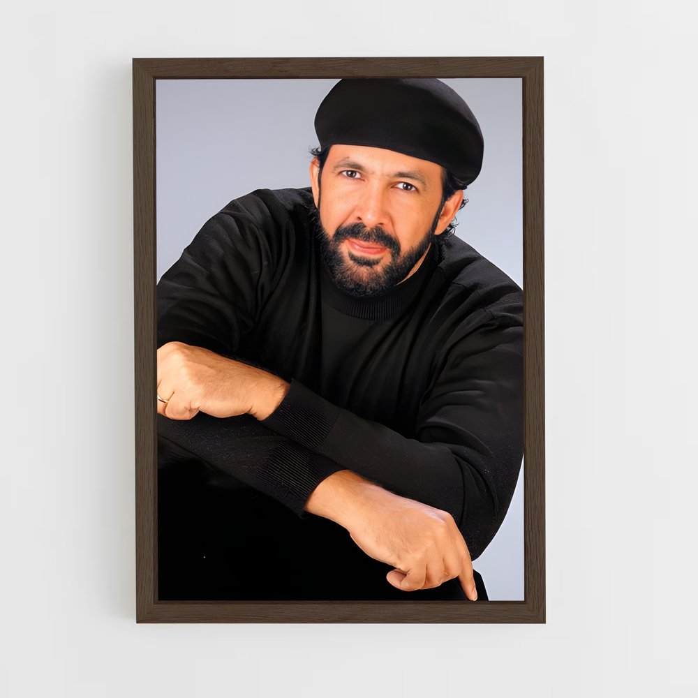 ap-juan luis guerra-4 cadre Bois foncé
