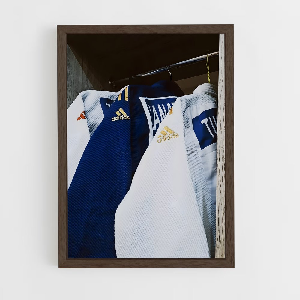 ap-judo-4 cadre Bois foncé