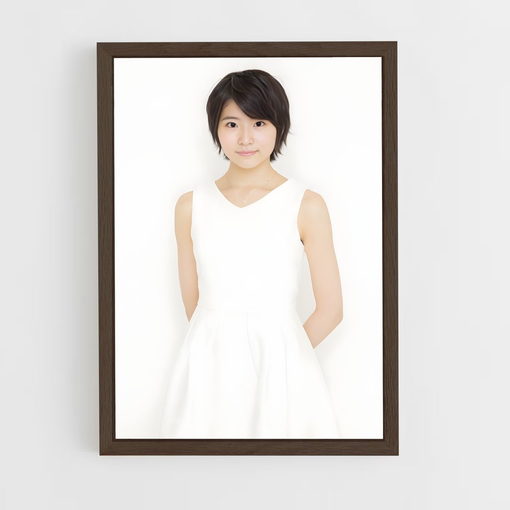 ap-kaede kaga-7 cadre Bois foncé