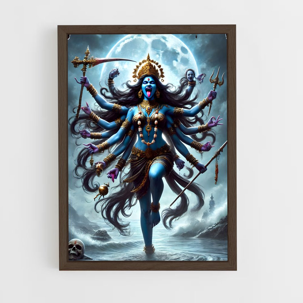 ap-kali-14 cadre Bois foncé