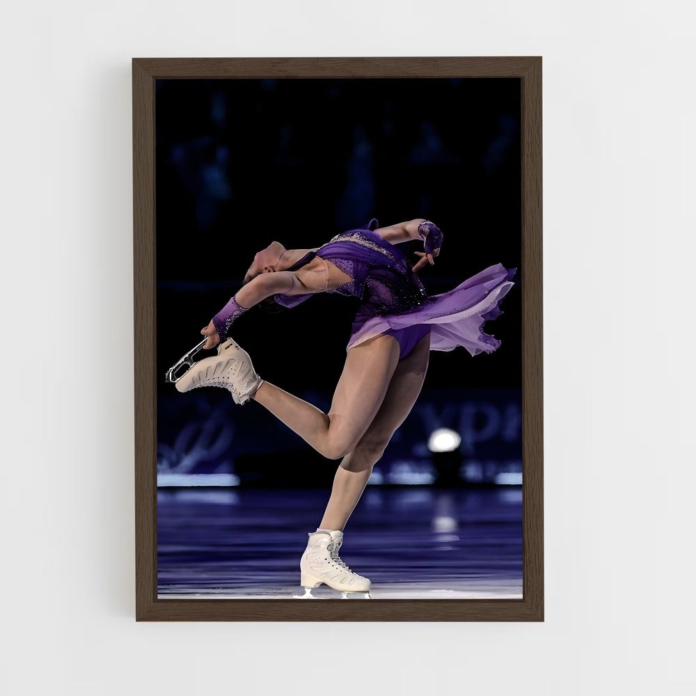 ap-kamila valieva-2 cadre Bois foncé