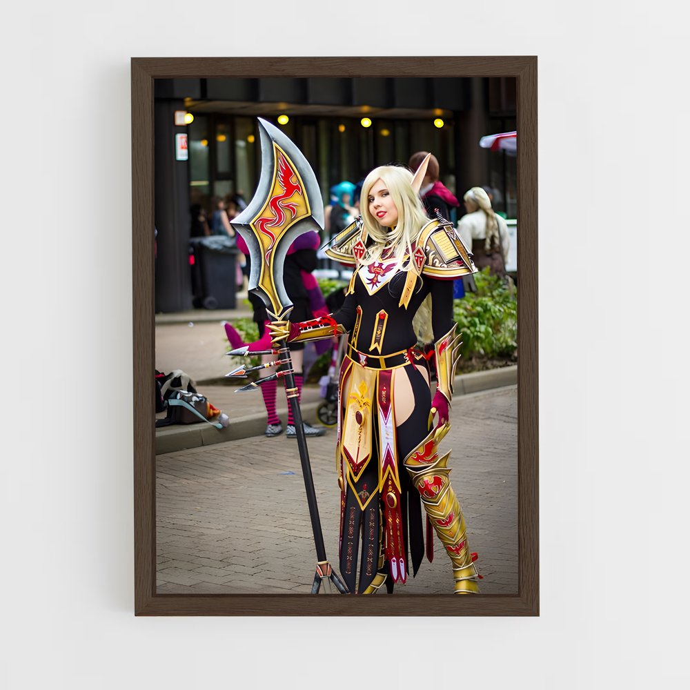 ap-kamui cosplay-5 cadre Bois foncé